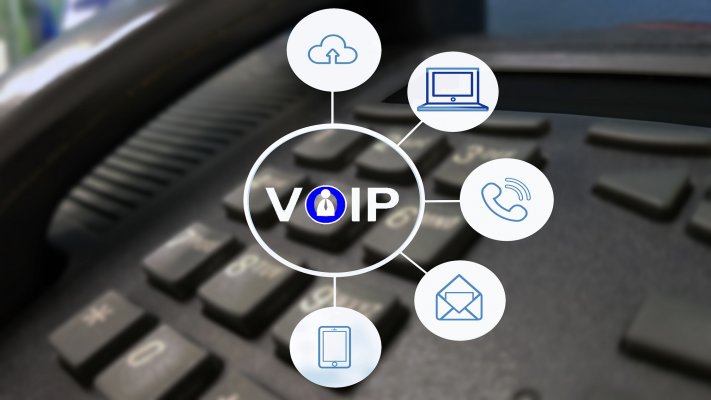 voip services best voip providers voip and cloud phone laptop icons black voip phone in the background